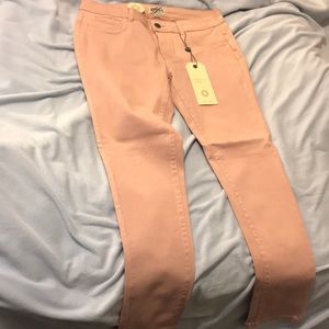 Pink jeans